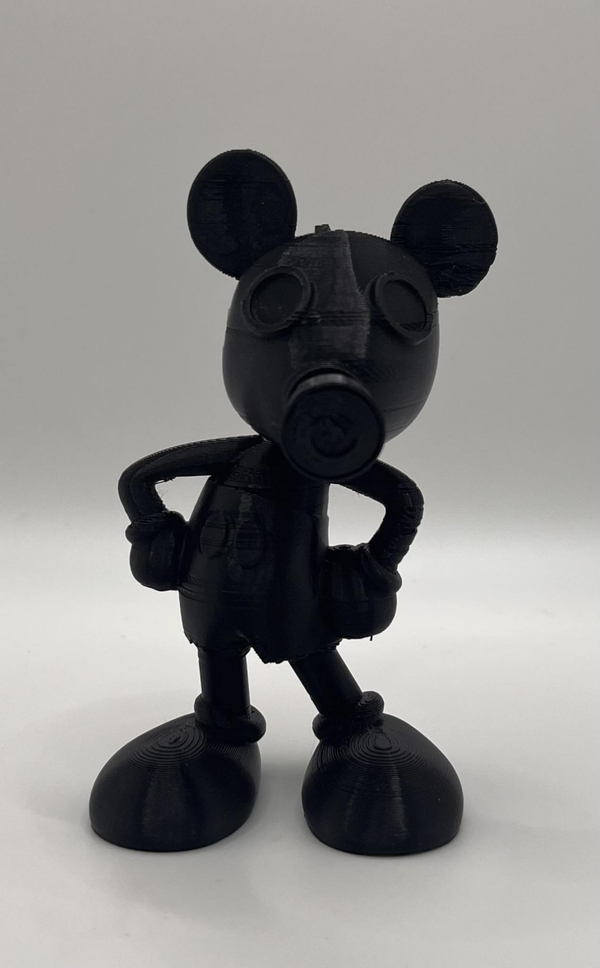 Micky mouse gas mask