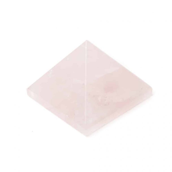 Edelsteen Piramide Roze Kwarts – 25 mm