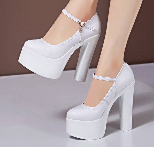 S902 Professionele Modellen Miss Verkiezingen Echt Leder Maat 30-41