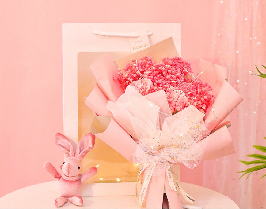 N025 Een bos Prachtige Bloemen 25x37cm