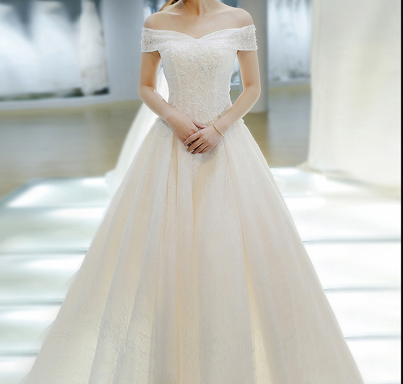 BC006 BRUIDSJURK SACHA SCHOUDERLOOS TUTU