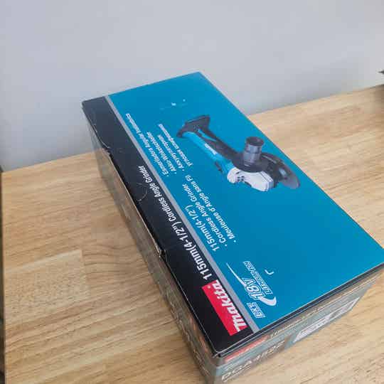 Makita Haakse Accu slijper , 115mm