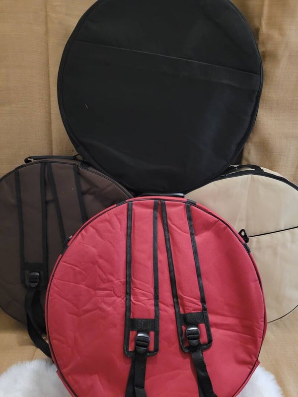 Sjamanendrum tas rood, bruin, zwart of beige