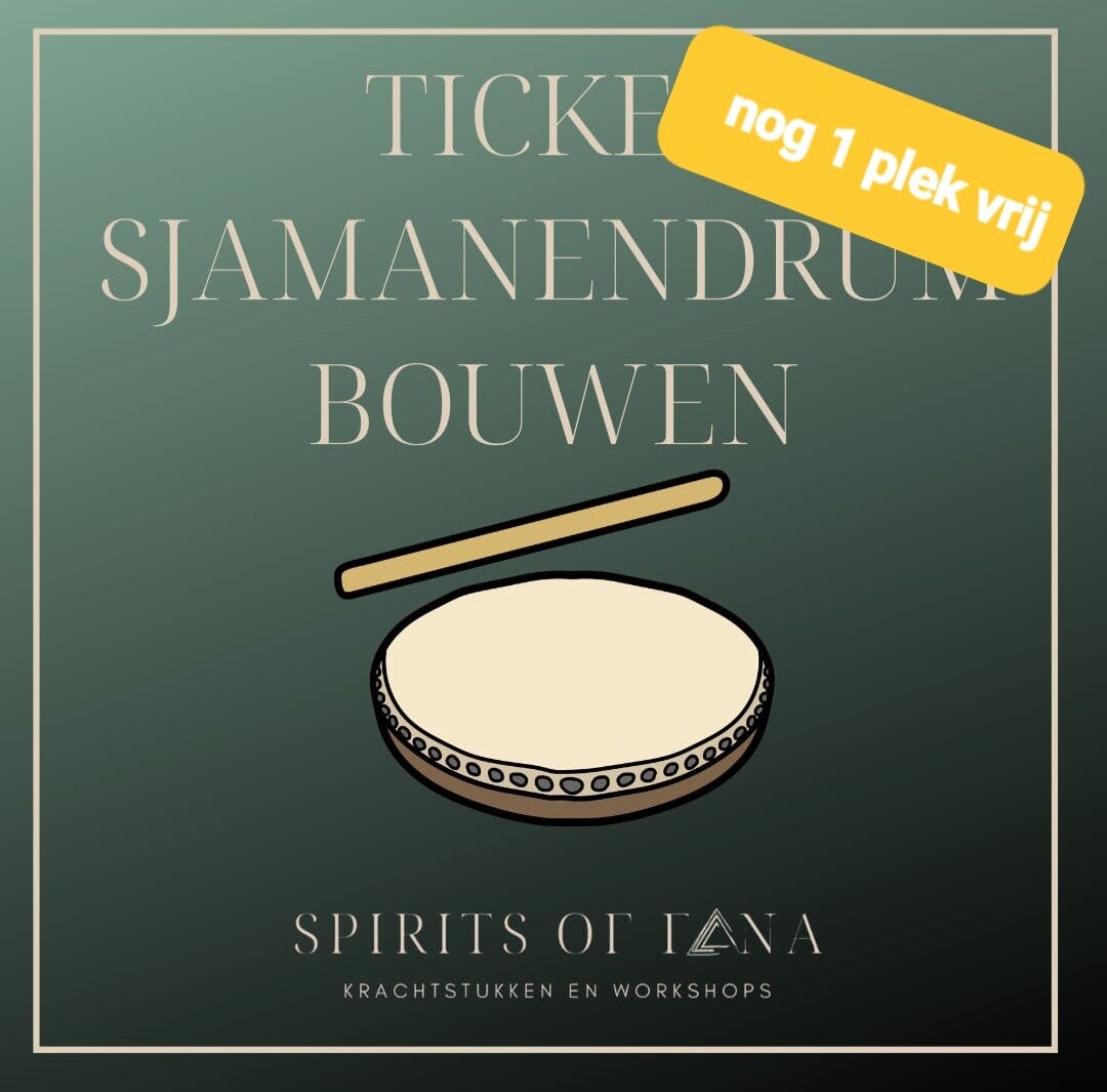 Workshop sjamanendrum bouwen 30 Mei 2026