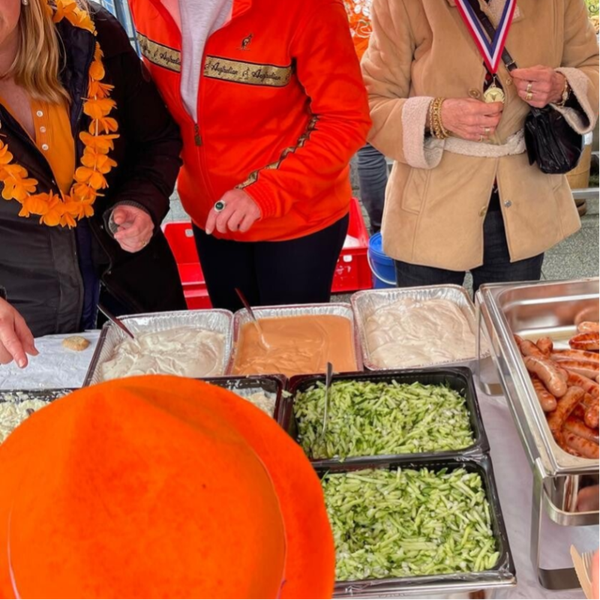 BBQ kaartje Vegetarisch