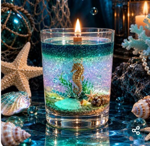 Floretta’s Under the Sea themed candles