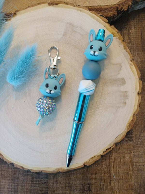Blue Bunny Love