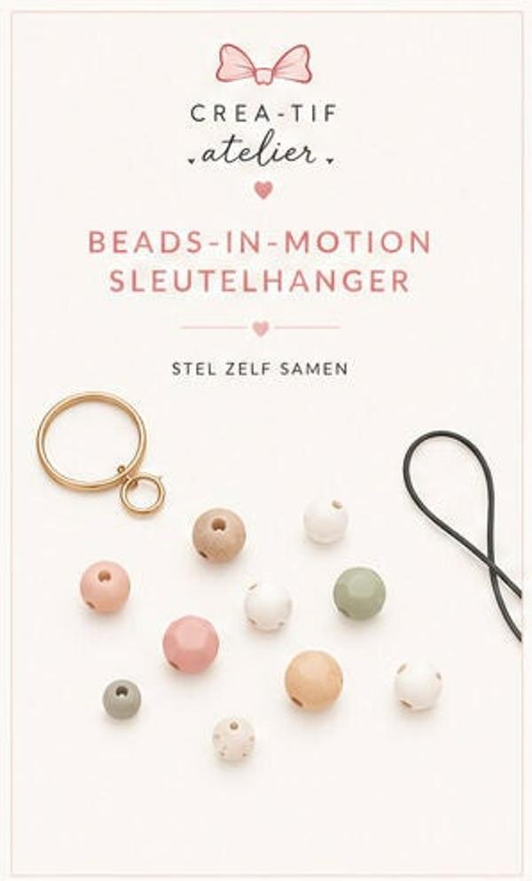 Beads-In-Motion, Sleutelhanger, Crea-Tif Atelier
