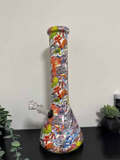 Heavy duty beaker bong