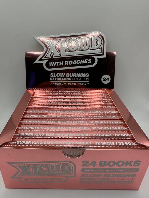 Xloud-extra long  pink papers
