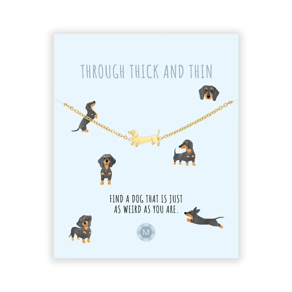 Through thick and thin bracelet