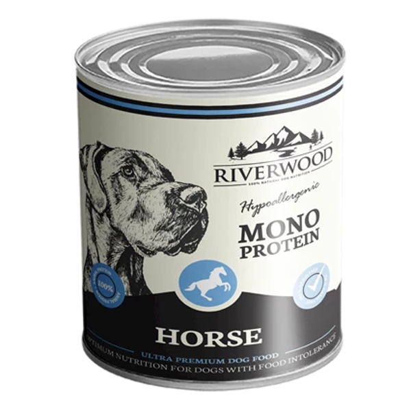 Riverwood natvoer  Paard mono proteïne 400 gram