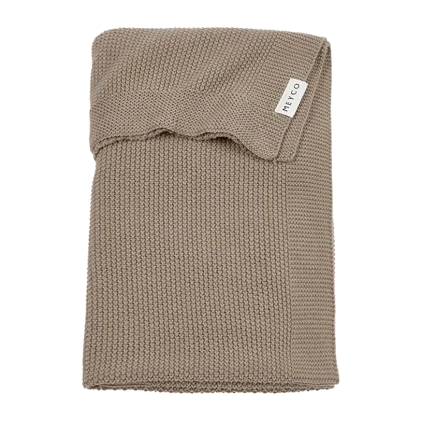 Deken Mini Relief - Dark Taupe 100x150cm - TOG 1.0