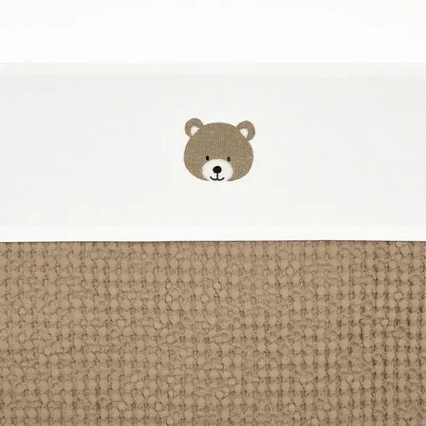 Laken borduur - Bear Multicolor - 100x150cm - TOG 0.3