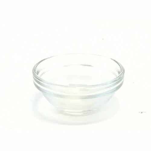 Wimperverfbakje glas