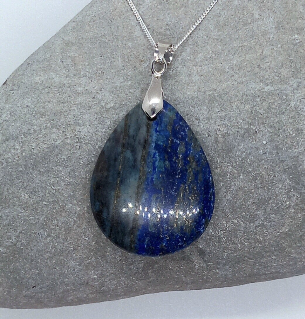 Blue Lapis Lazuli Pendant
