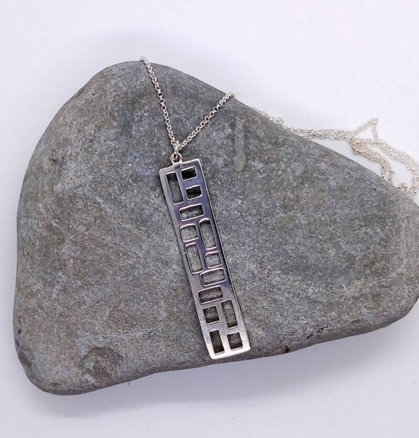 Mosaic Tablet Pendant