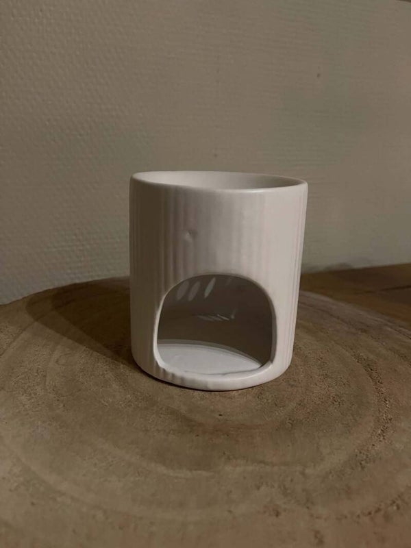 Brûleur blanc ligné