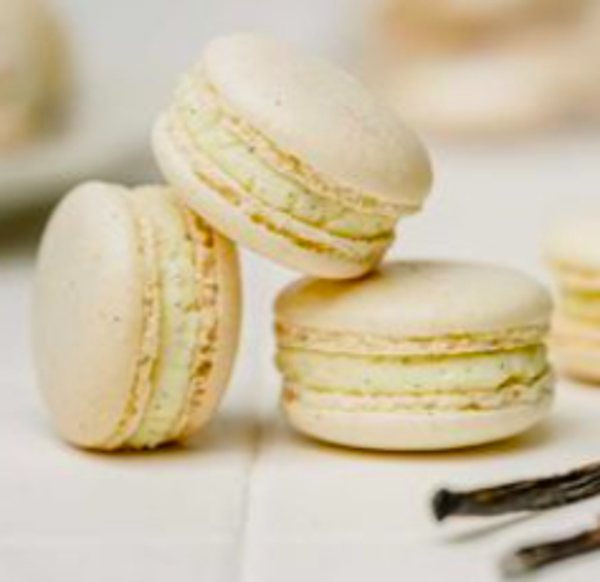 Fondant macaron vanille