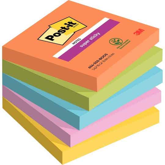 Lot de 5 bloc post-it 75*75