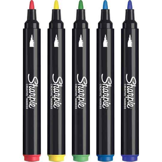 Marqueurs Sharpie créative x5