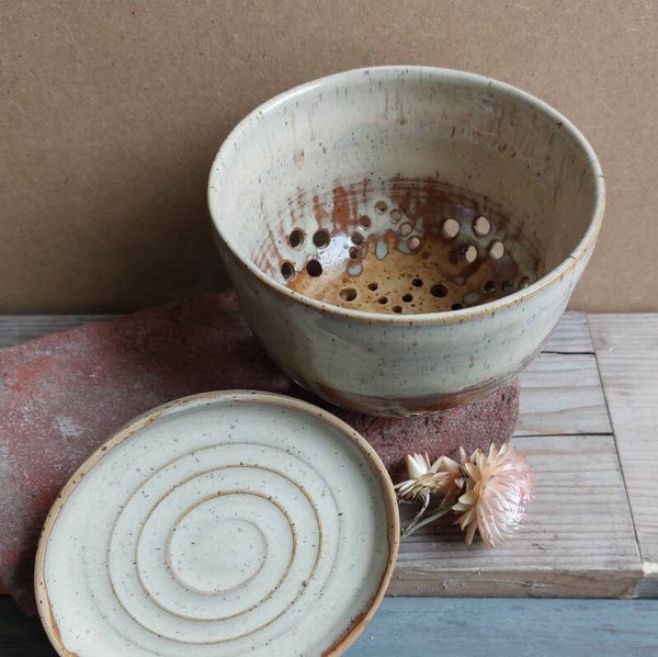 Fruitvergiet met bijpassend lekschotel