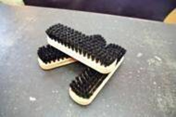 Brosse à reluire en soie naturelle