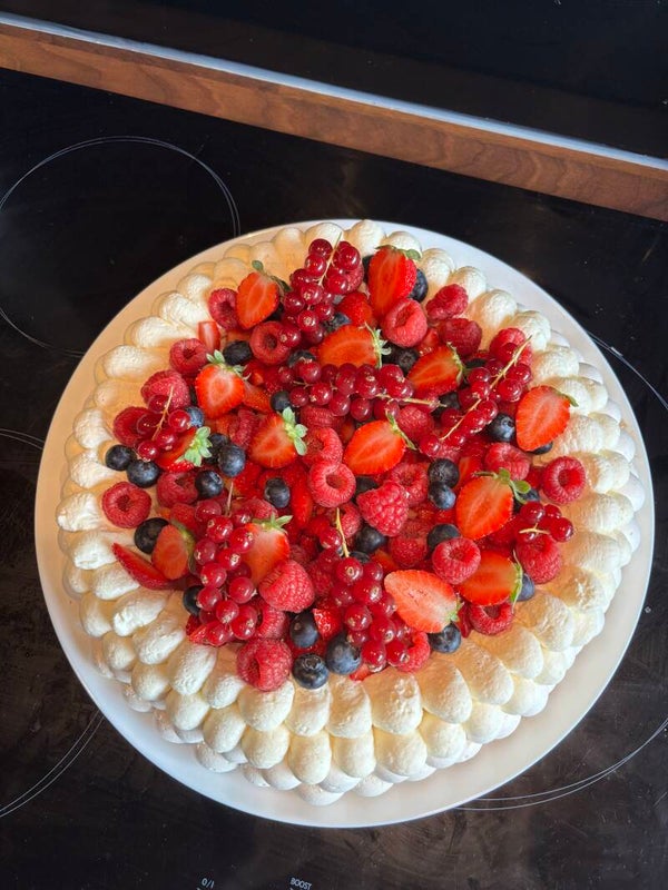 Pavlova fruits rouges