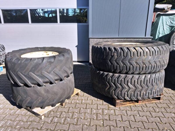 Gazonbanden set op velg passend op o.a. New Holland TL100