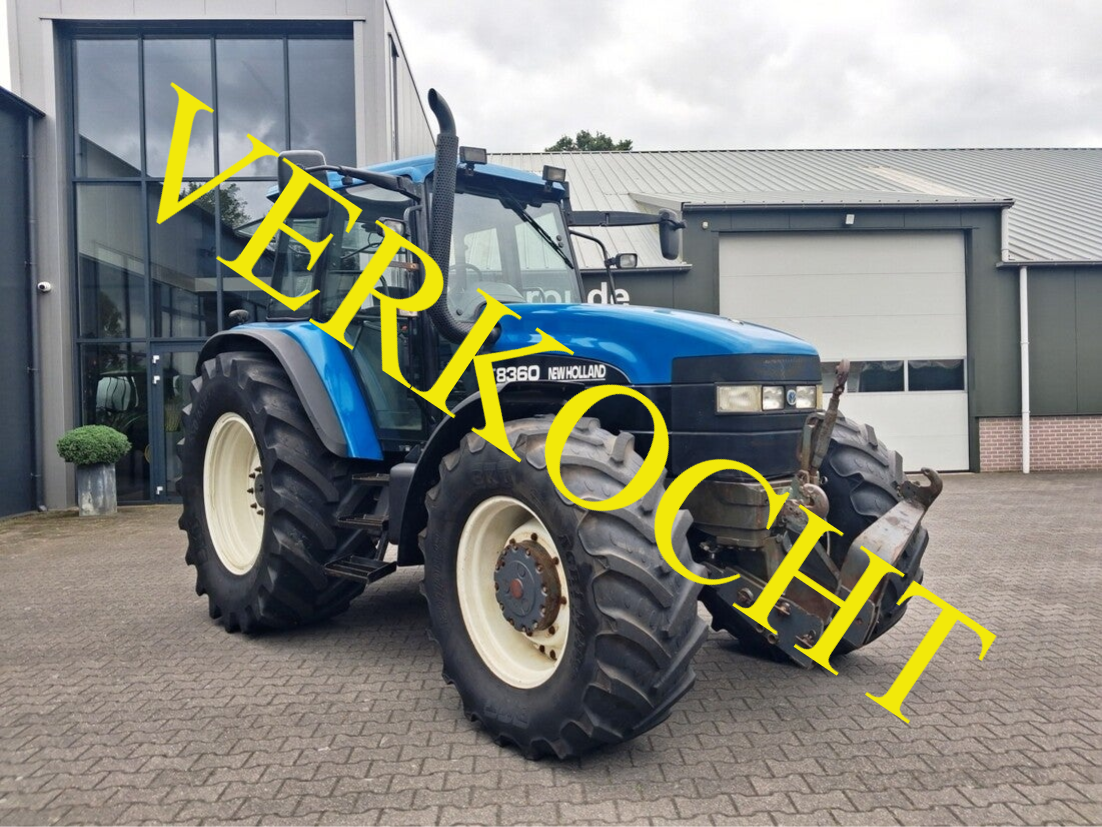 New Holland 8360 + fr hef