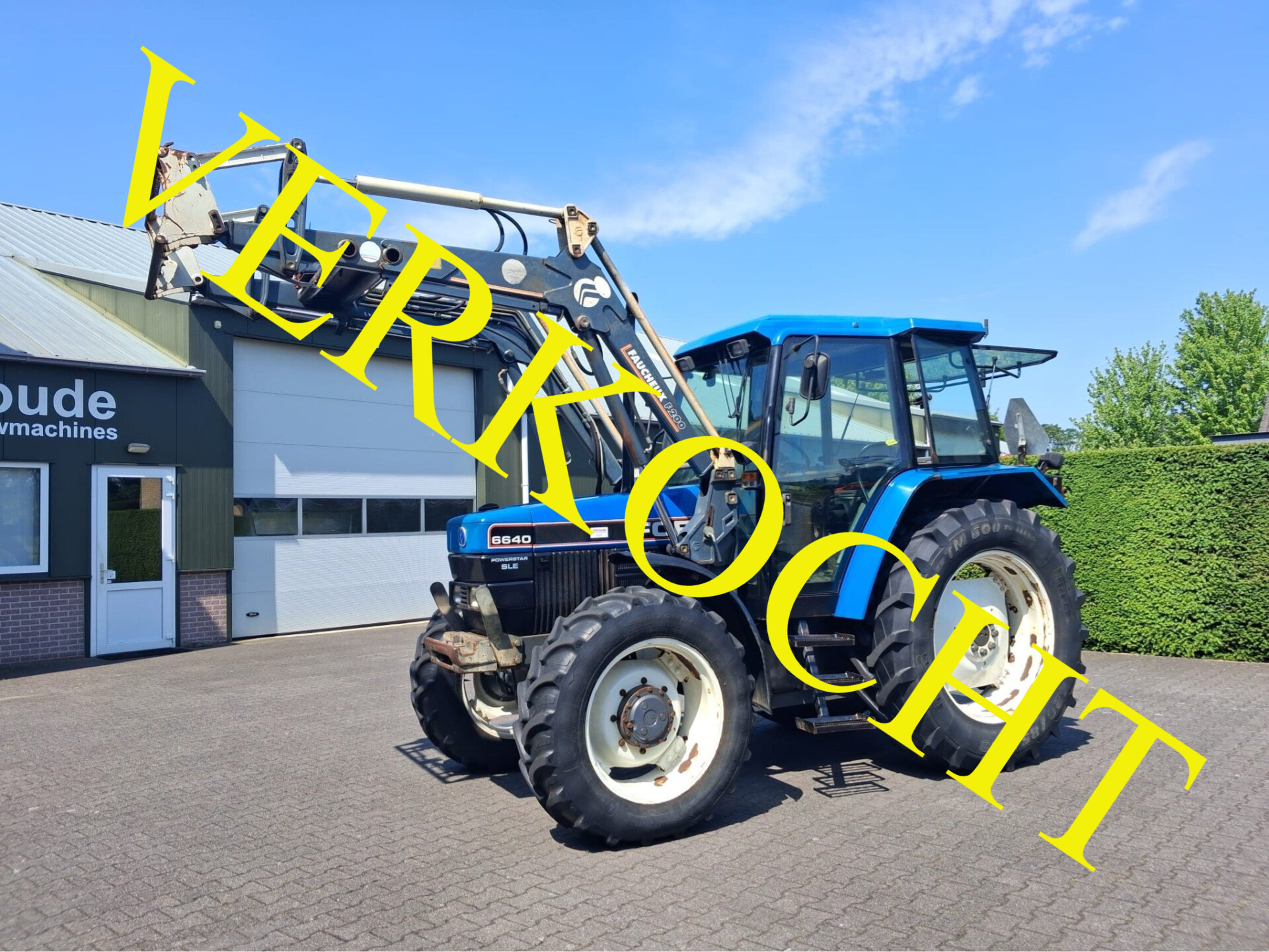 Ford / New Holland  6640 SLE + frontlader