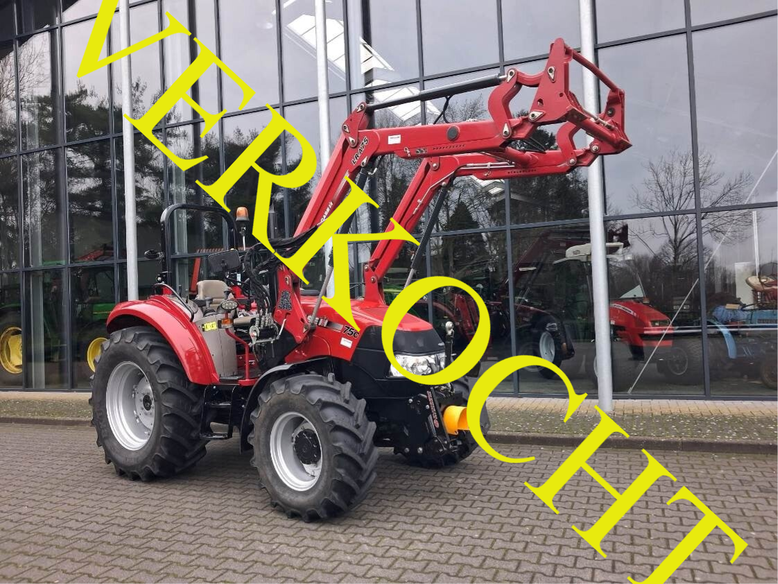 Case-IH Farmall  75C + frontlader (cabrio)