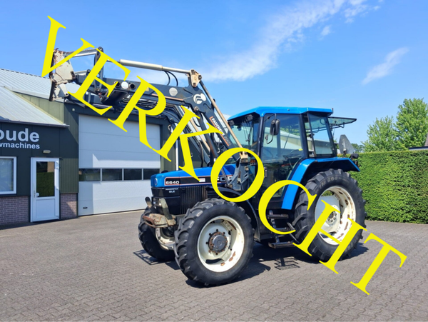 Ford / New Holland  6640 SLE + frontlader