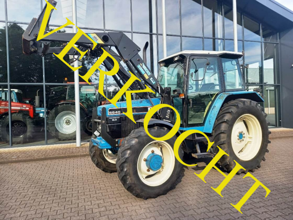 Ford  6640 SLE + frontlader
