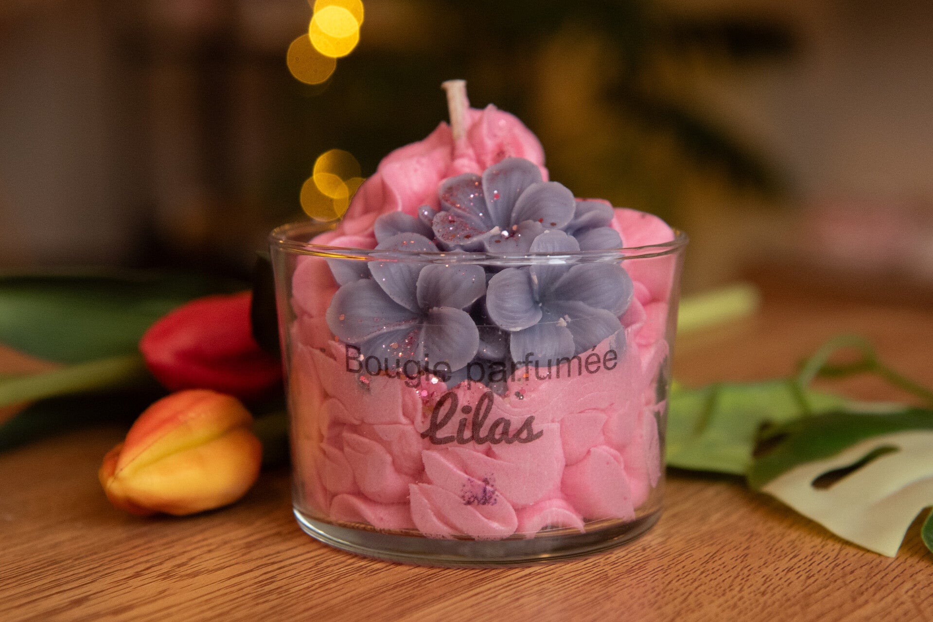 Bougies gourmandes "chantilly"