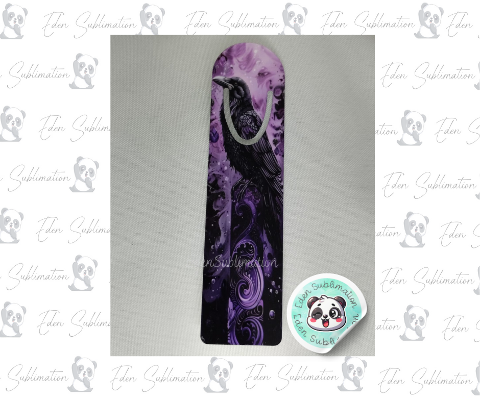 Marque-page Corbeau Mystique