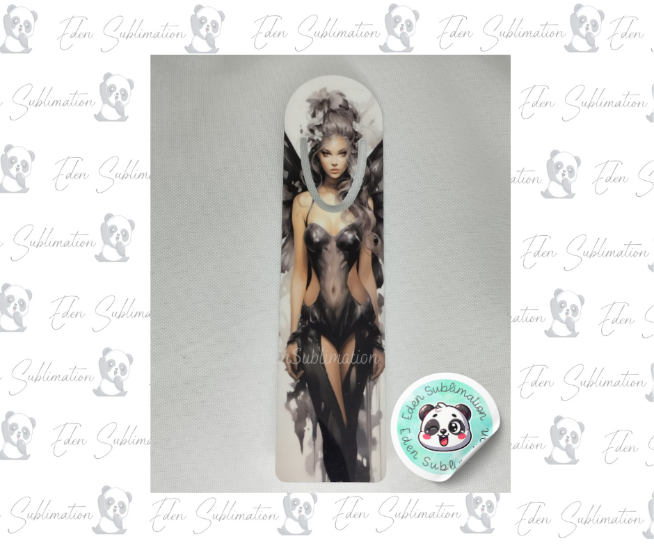 Marque-page Femme Ange Dark