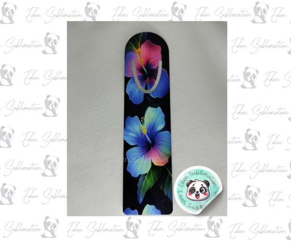 Marque-page Fleurs Colorées