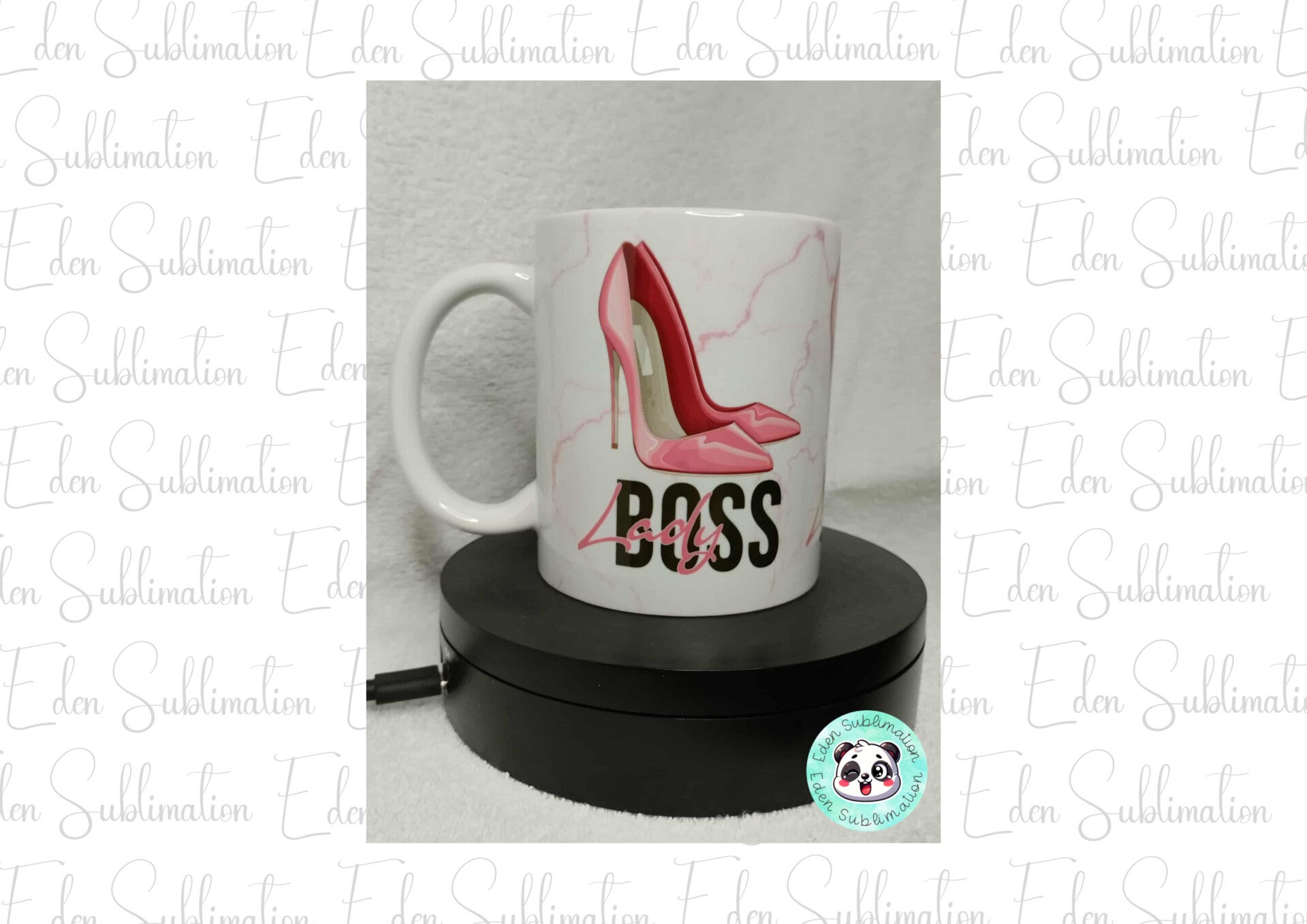 Mug Lady Boss – Talons Roses
