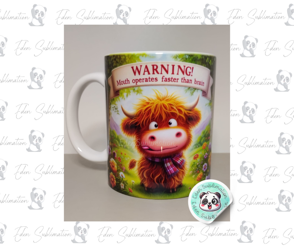 Mug Vache Highland Mignonne