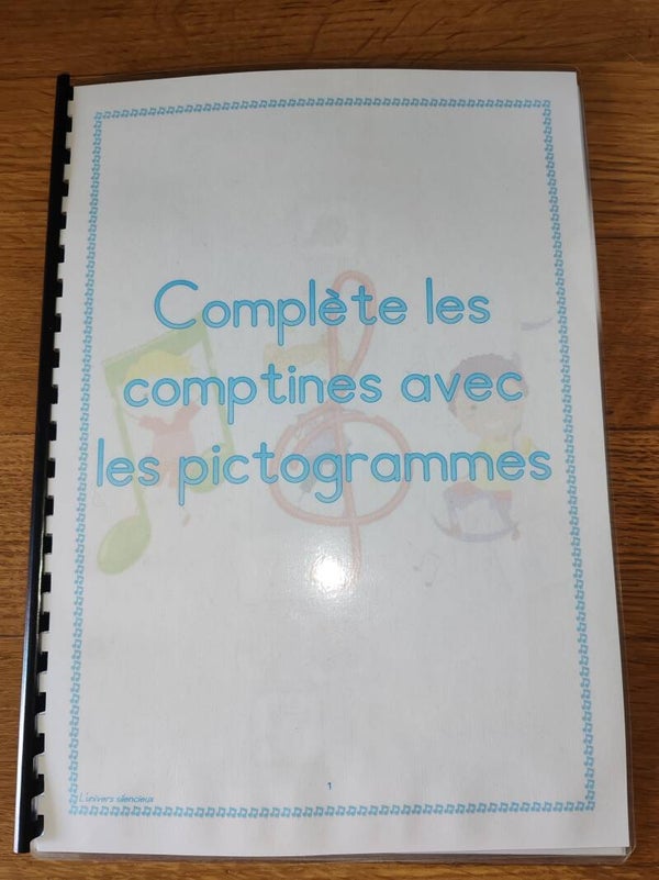 livret comptines