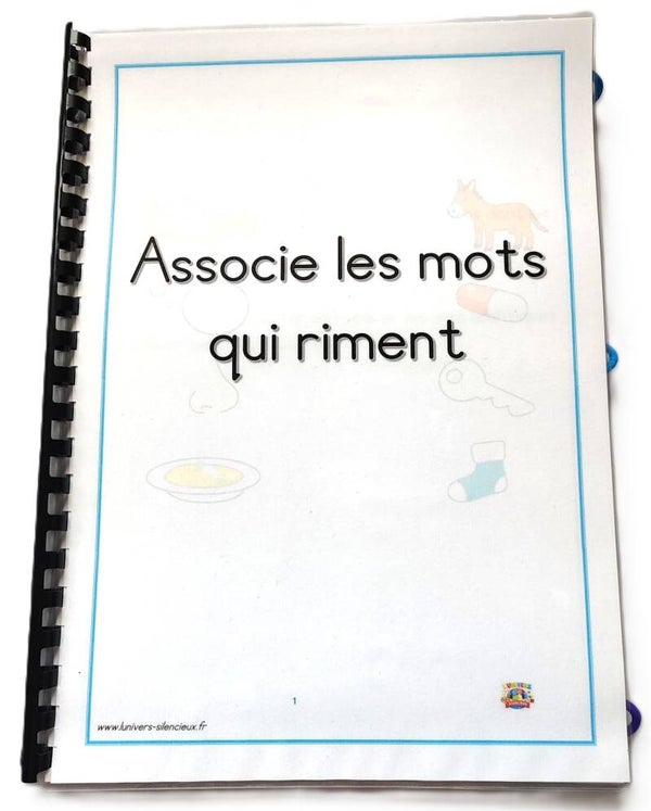 Associe les images dont les mots ont le même son