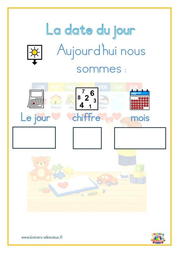 la date et la météo