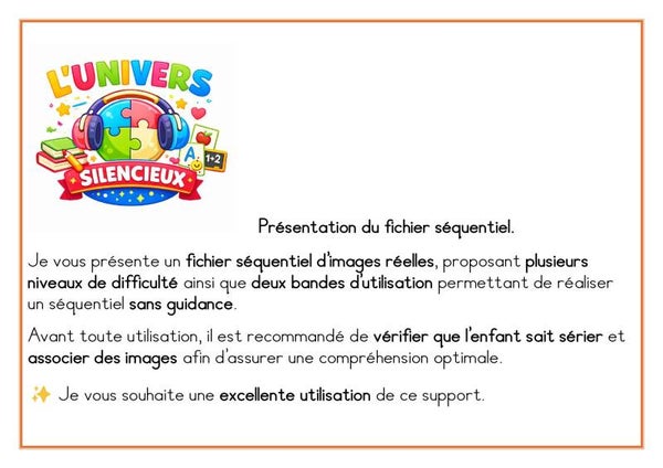 Séquentiel images réelles