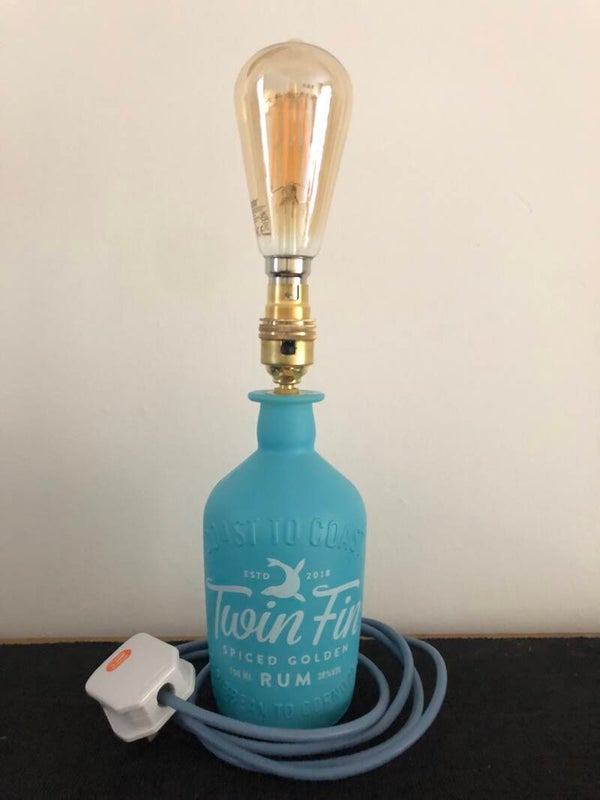 Twin Fin Table Lamp - various colours