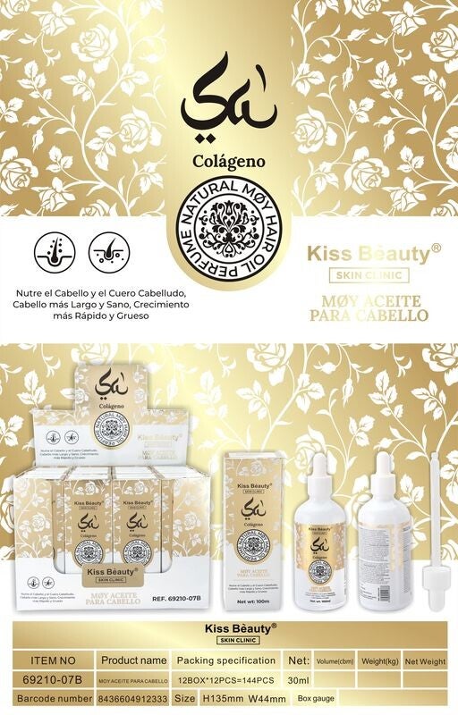 Aceite capilar Yara Moy - Kiss Beauty