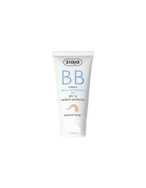 Ziaja BB cream para piel grasa y mixta SPF 15 - Tono Natural