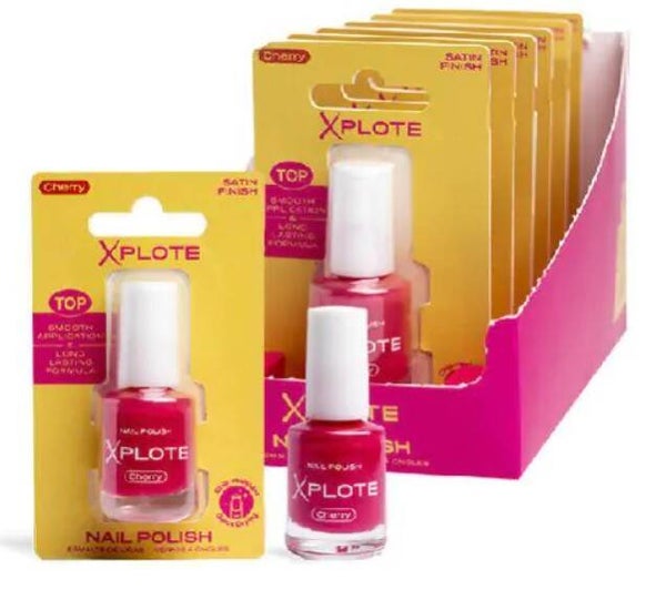 XPLOTE  Esmalte de uñas 6ml – Cherry