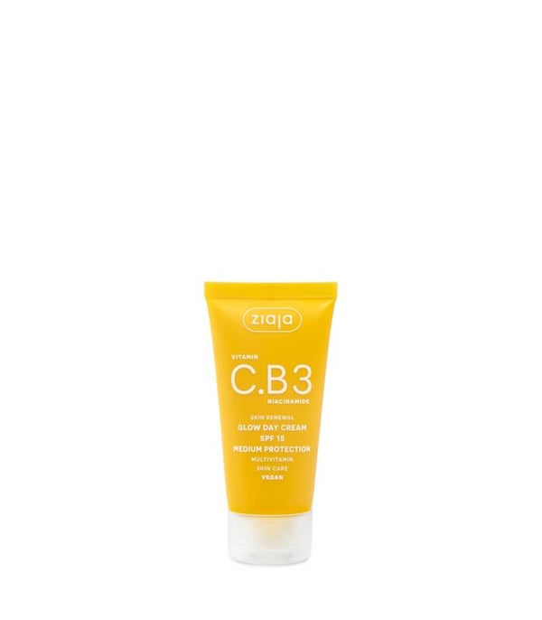 Ziaja VITAMINA C.B3 NIACINAMIDA Crema de día Glow SPF15