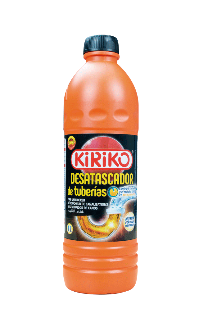 Desatascador De Tuberías Kiriko 1000 ml.